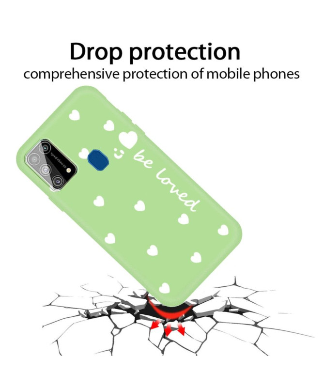 Coque Samsung Galaxy M31 Be Loved multiples coeurs