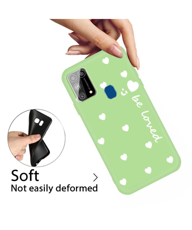 Coque Samsung Galaxy M31 Be Loved multiples coeurs