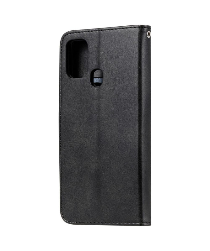Housse Samsung Galaxy M31 Zipper Pocket Fonction Support