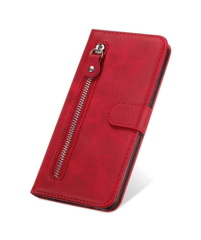Housse Samsung Galaxy M31 Zipper Pocket Fonction Support