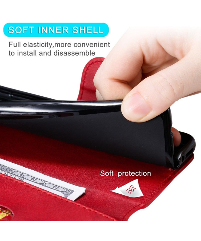 Housse Samsung Galaxy M31 Zipper Pocket Fonction Support