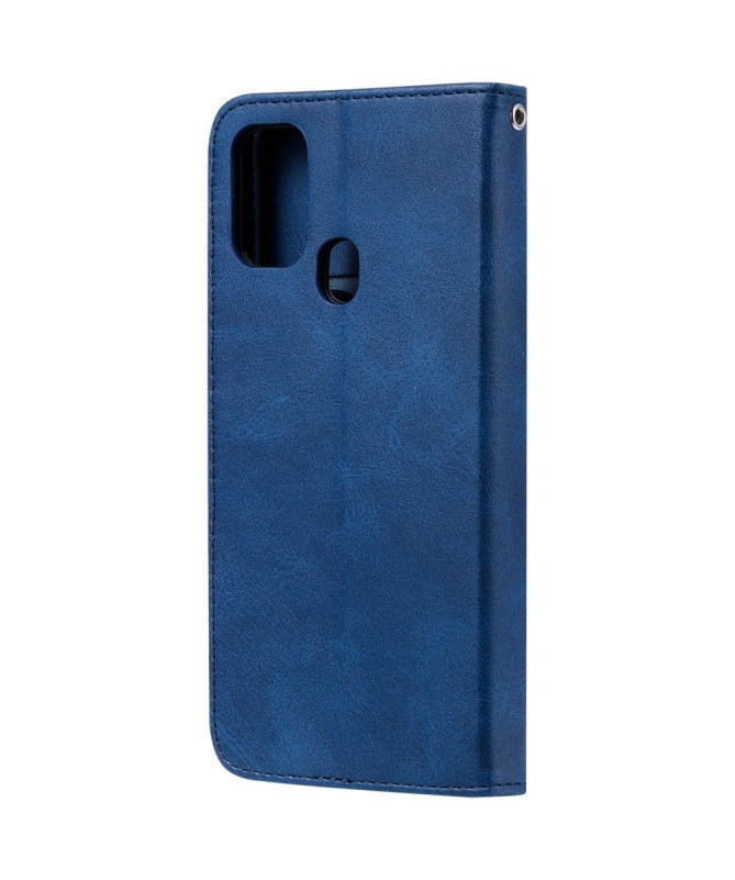 Housse Samsung Galaxy M31 Zipper Pocket Fonction Support