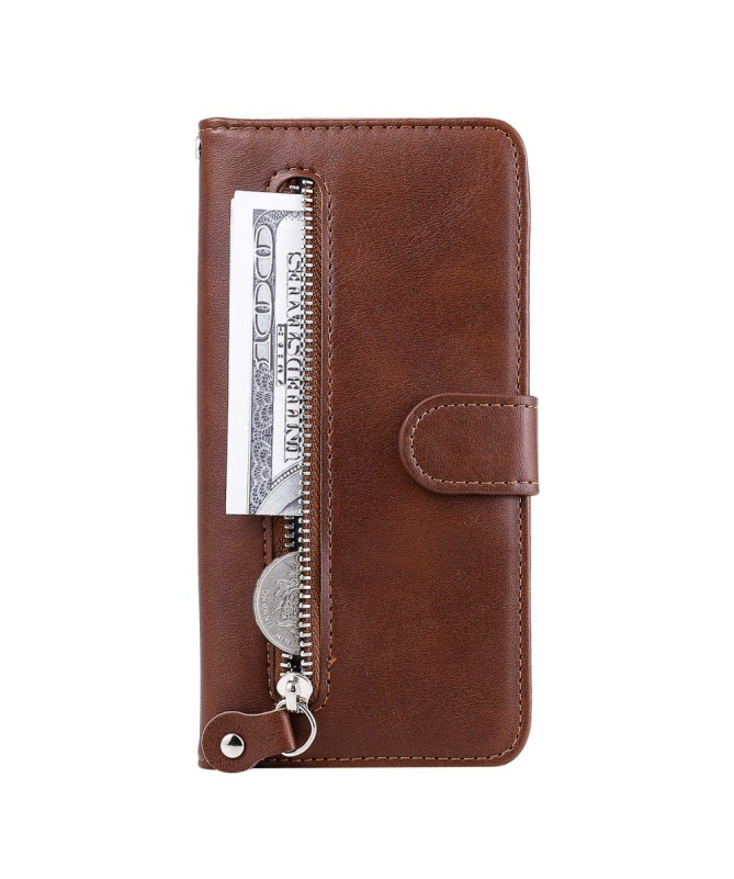 Housse Samsung Galaxy M31 Zipper Pocket Fonction Support