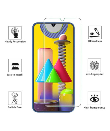 Coque Samsung Galaxy M31 + film protecteur en verre trempé