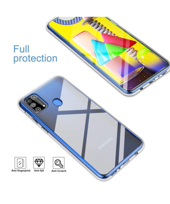 Coque Samsung Galaxy M31 + film protecteur en verre trempé