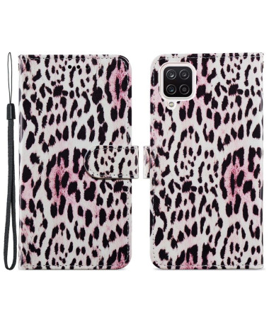 Housse Samsung Galaxy A12 / M12 Motif Leopard