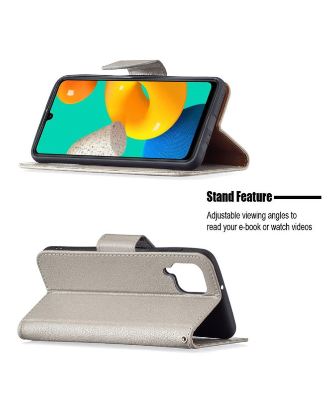 Housse Samsung Galaxy M32 MARTA simili cuir grainé