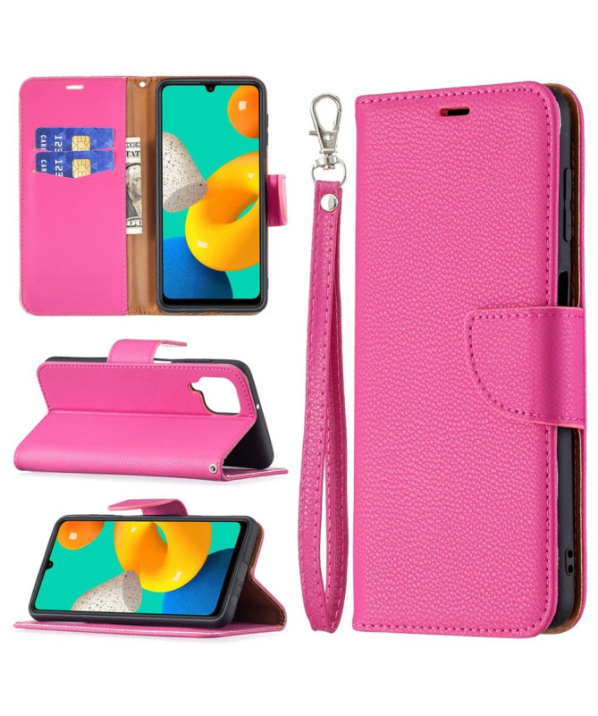 Housse Samsung Galaxy M32 MARTA simili cuir grainé