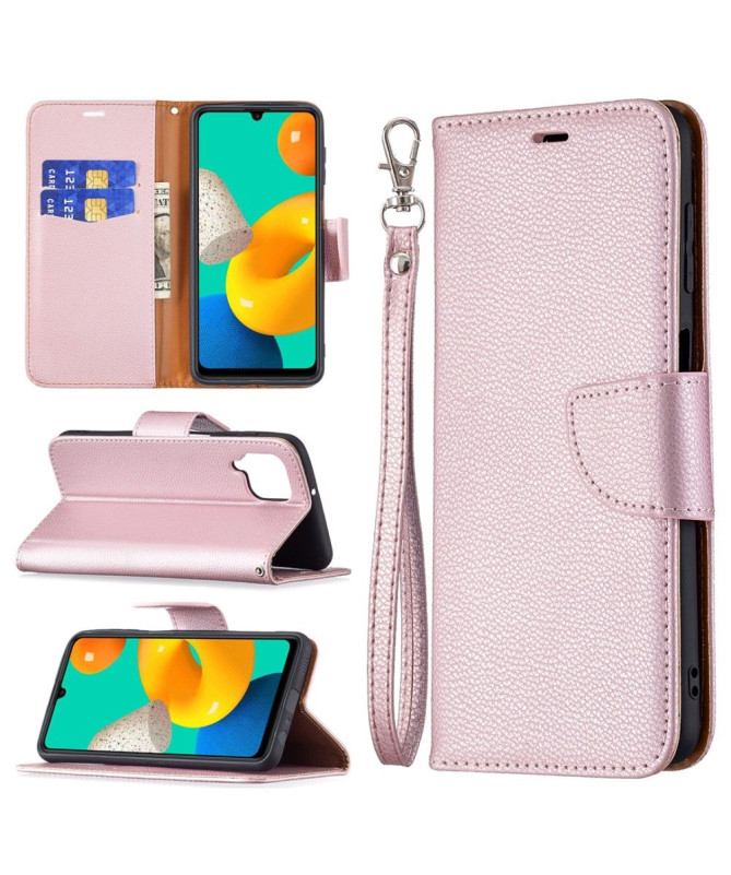 Housse Samsung Galaxy M32 MARTA simili cuir grainé