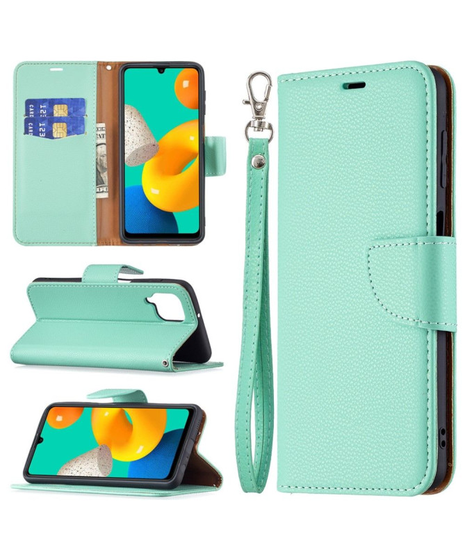 Housse Samsung Galaxy M32 MARTA simili cuir grainé