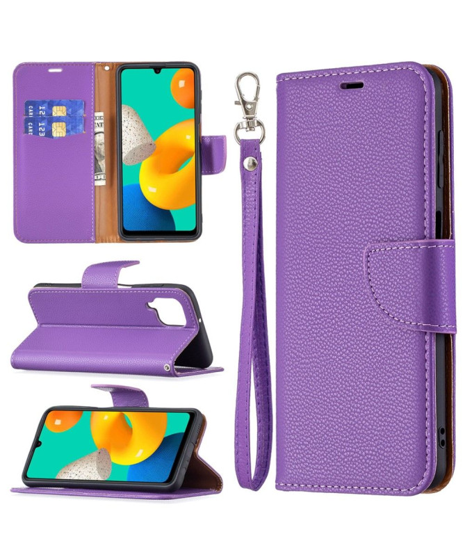 Housse Samsung Galaxy M32 MARTA simili cuir grainé