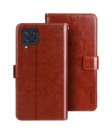 Housse Samsung Galaxy M32 IDEWEI Folio Effet Cuir