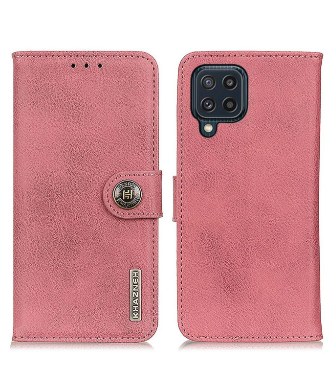 Housse Samsung Galaxy M32 KHAZNEH Effet Cuir Porte Cartes