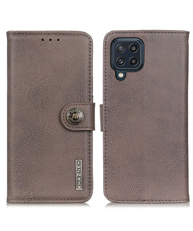 Housse Samsung Galaxy M32 KHAZNEH Effet Cuir Porte Cartes