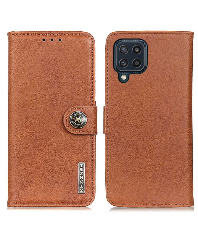 Housse Samsung Galaxy M32 KHAZNEH Effet Cuir Porte Cartes