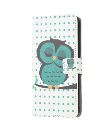 Housse Samsung Galaxy M32 Hibou Endormi