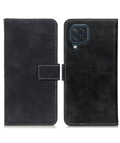 Housse Samsung Galaxy M32 Simili Cuir Aspect Croco