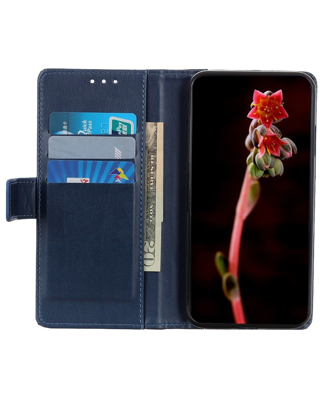 Housse Samsung Galaxy M52 5G Folio Simili Cuir Fonction Support