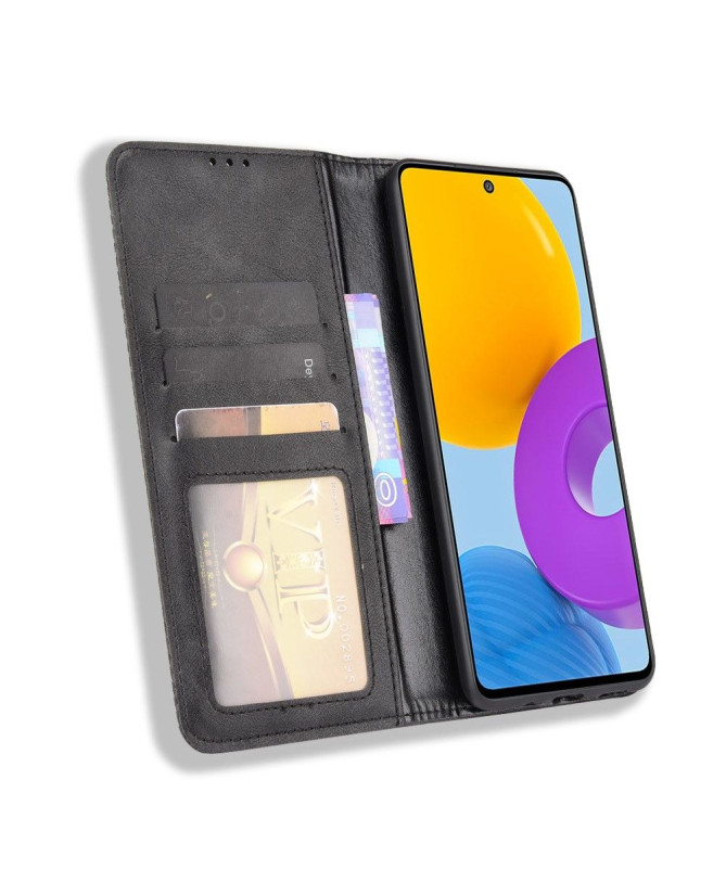 Étui Samsung Galaxy M52 5G Le Cirénius Style Cuir