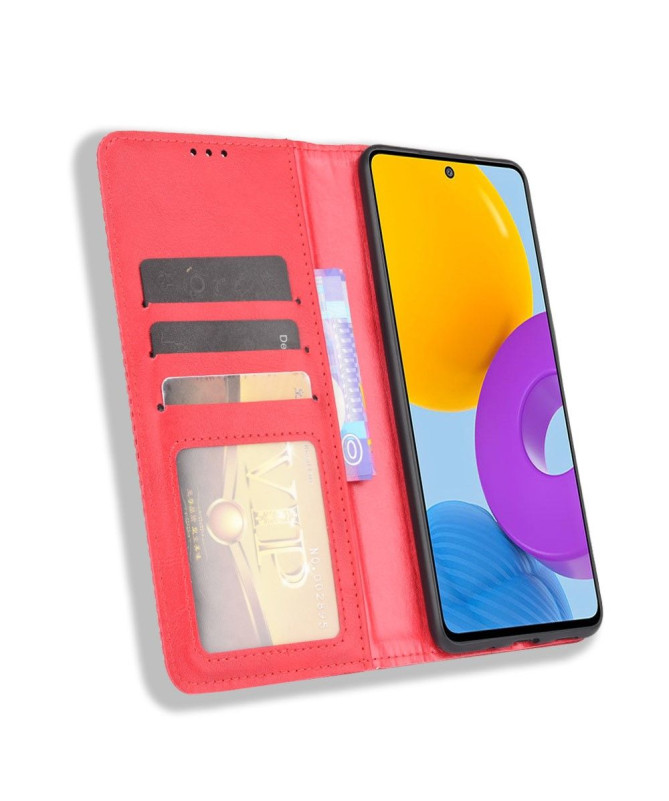 Étui Samsung Galaxy M52 5G Le Cirénius Style Cuir