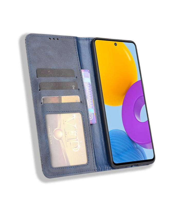 Étui Samsung Galaxy M52 5G Le Cirénius Style Cuir