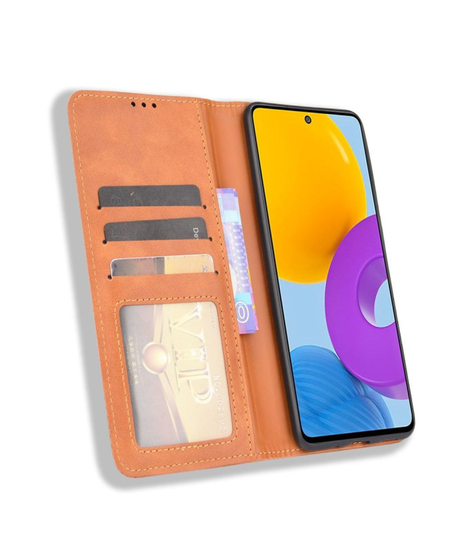 Étui Samsung Galaxy M52 5G Le Cirénius Style Cuir