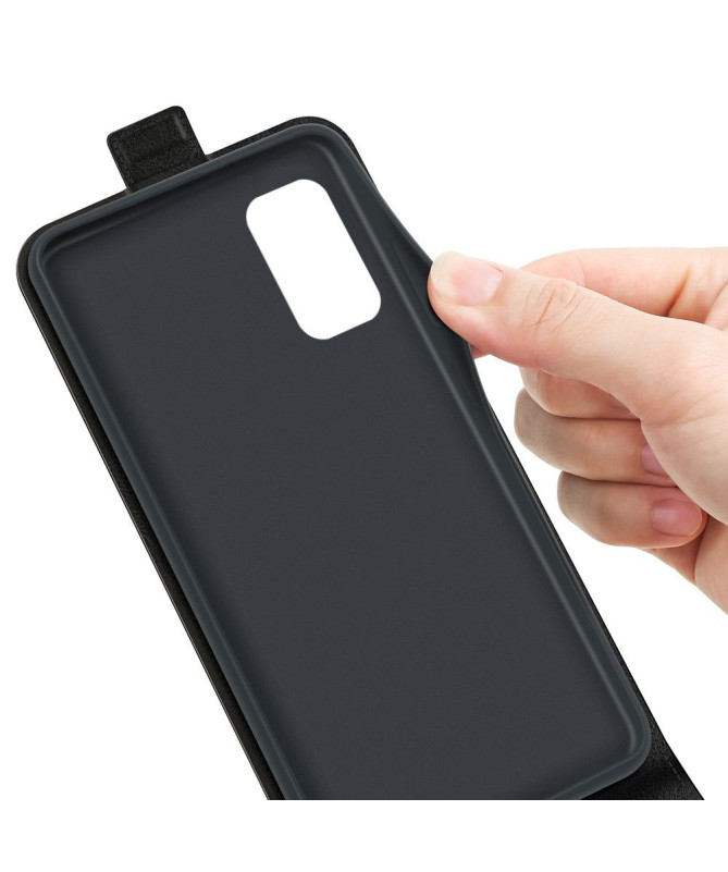Housse Samsung Galaxy M52 5G simili cuir avec rabat vertical