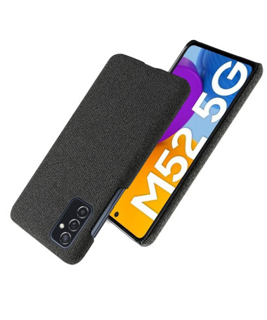 Coque Samsung Galaxy M52 5G revêtement tissu