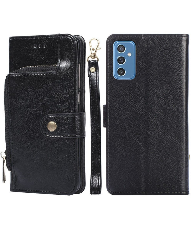 Housse Samsung Galaxy M52 5G Porte-monnaie simili cuir