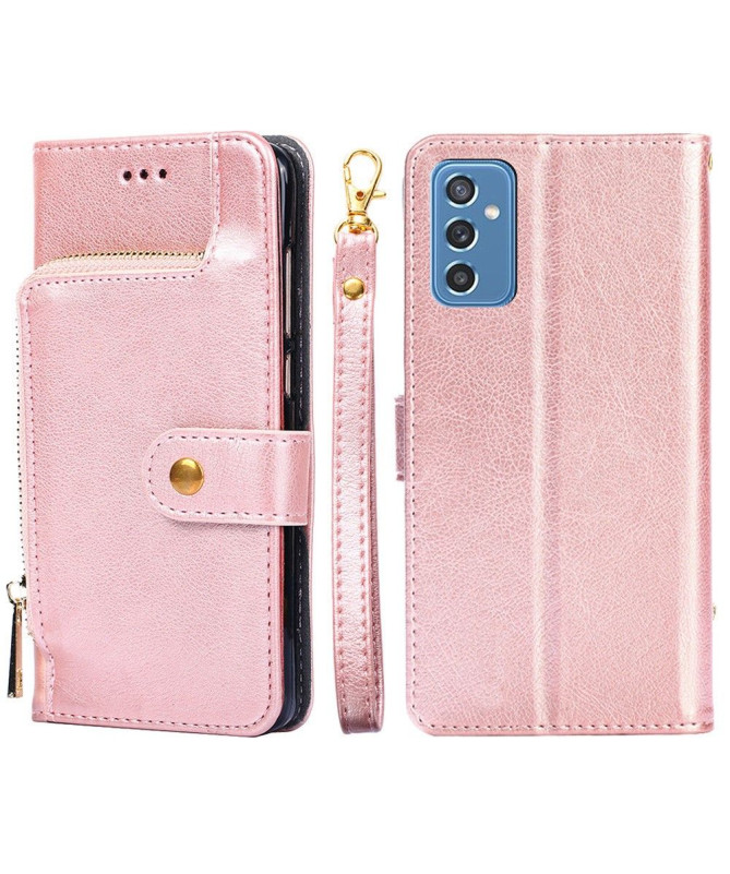 Housse Samsung Galaxy M52 5G Porte-monnaie simili cuir