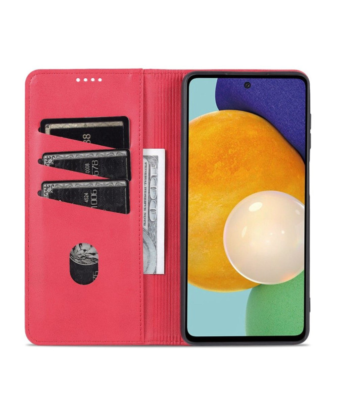 Étui Samsung Galaxy M52 5G portefeuille AZNS simili cuir