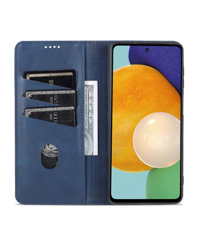 Étui Samsung Galaxy M52 5G portefeuille AZNS simili cuir