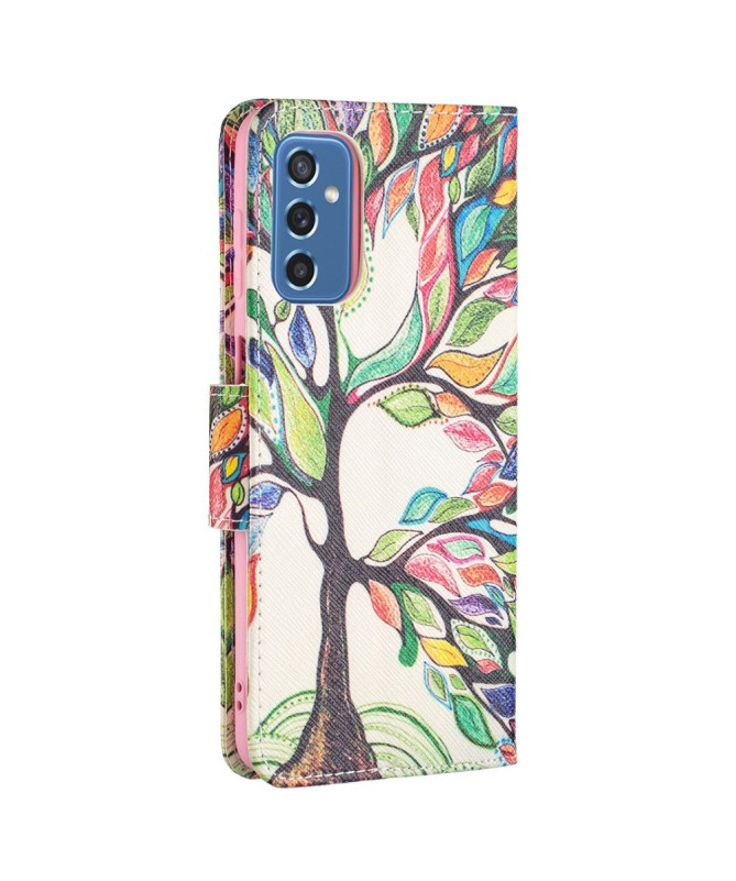 Housse Samsung Galaxy M52 5G dessin arbre