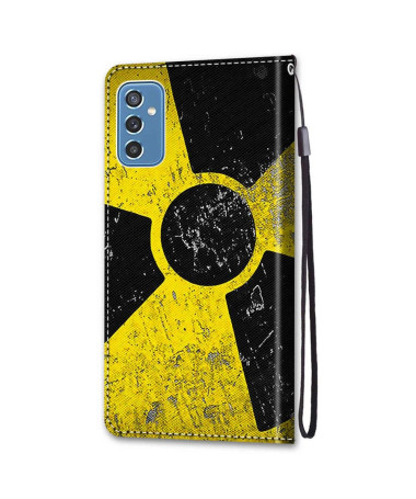 Housse Samsung Galaxy M52 5G Symbole Radioactif