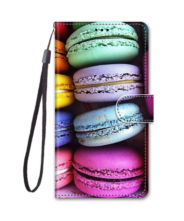 Housse Samsung Galaxy M52 5G Macarons