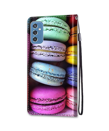 Housse Samsung Galaxy M52 5G Macarons