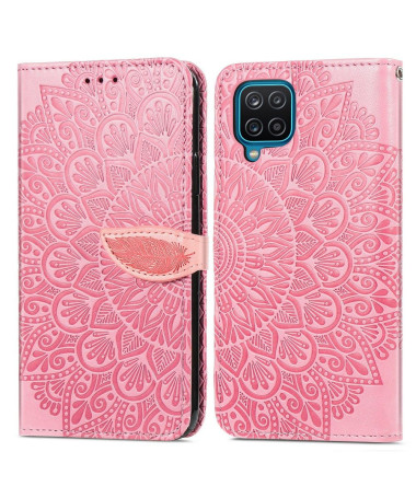 Housse Samsung Galaxy A12 / M12 Mandala Leaf