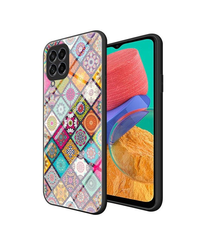 Coque Samsung Galaxy M33 5G Kaleidoscope Mandala avec support