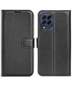 Housse Samsung Galaxy M33 5G portefeuille style cuir