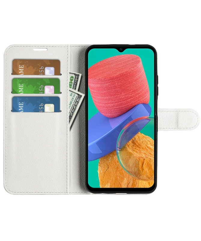Housse Samsung Galaxy M33 5G portefeuille style cuir