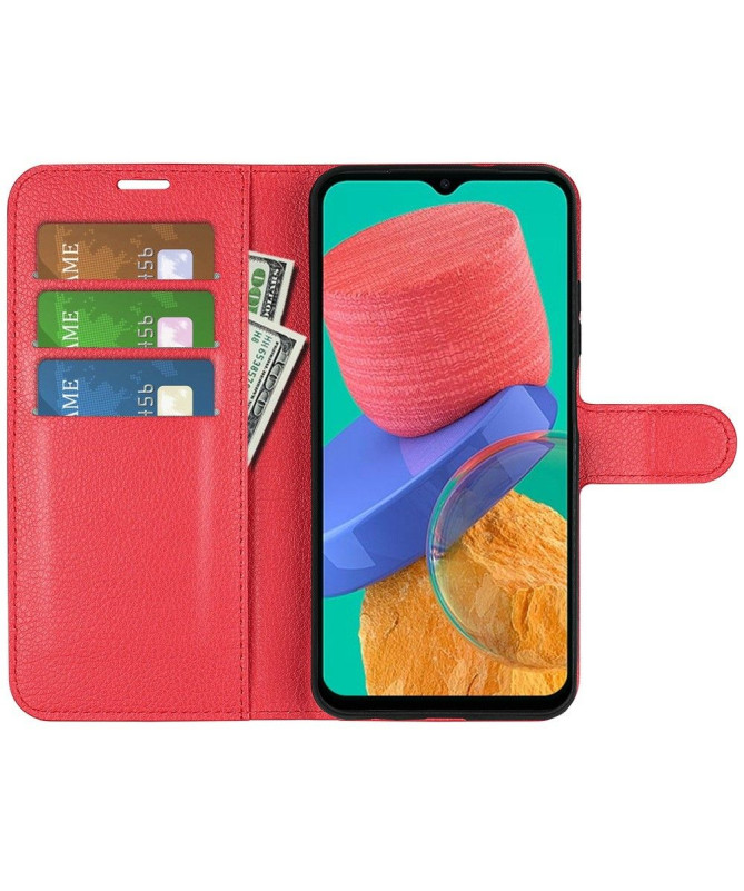 Housse Samsung Galaxy M33 5G portefeuille style cuir