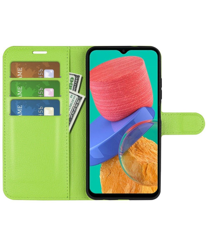 Housse Samsung Galaxy M33 5G portefeuille style cuir
