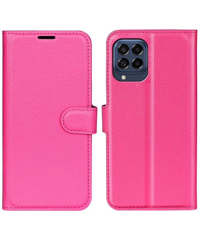 Housse Samsung Galaxy M33 5G portefeuille style cuir