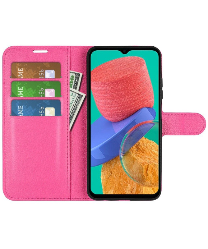Housse Samsung Galaxy M33 5G portefeuille style cuir