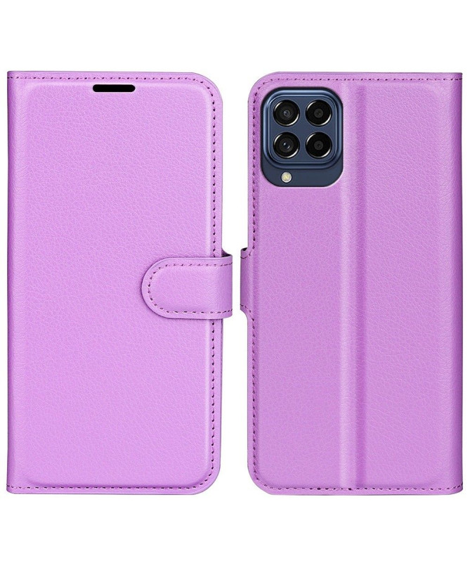 Housse Samsung Galaxy M33 5G portefeuille style cuir