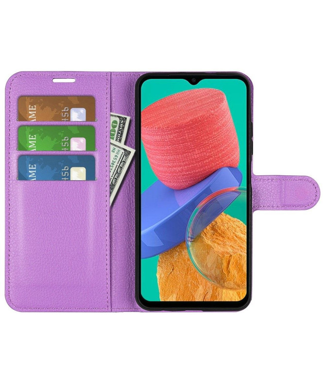 Housse Samsung Galaxy M33 5G portefeuille style cuir