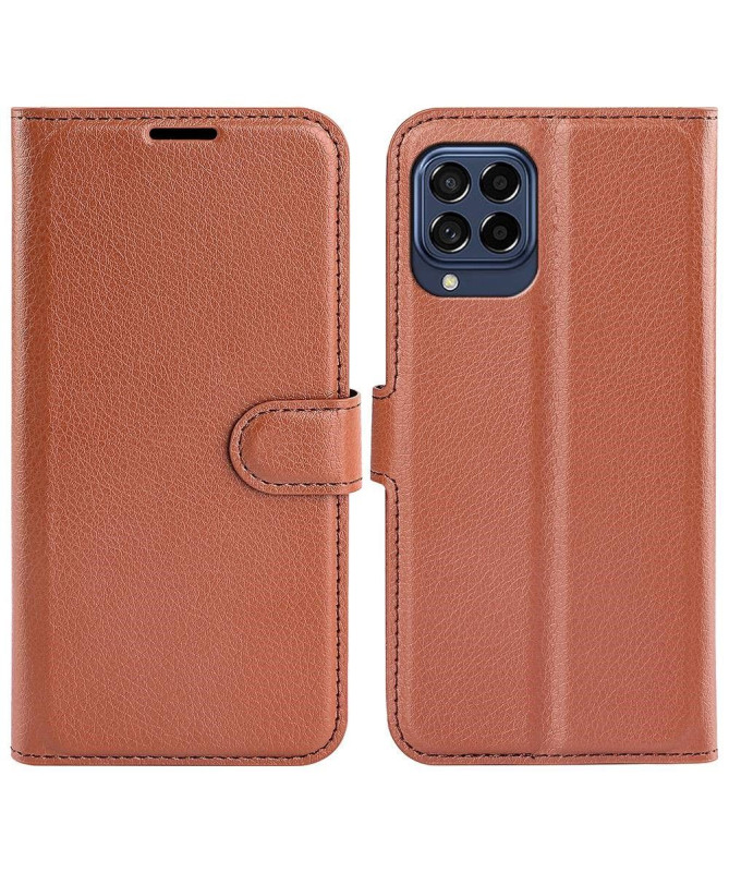 Housse Samsung Galaxy M33 5G portefeuille style cuir