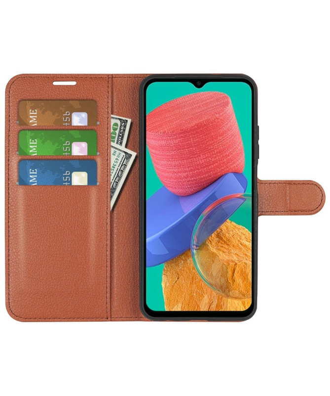 Housse Samsung Galaxy M33 5G portefeuille style cuir