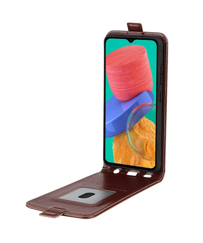 Housse Samsung Galaxy M33 5G simili cuir avec rabat verticale