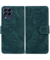 Housse Samsung Galaxy M33 5G Tigre en relief